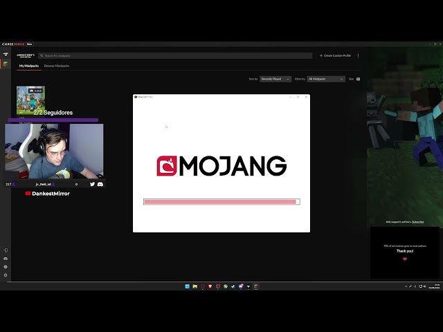 Como utilizar Curse forge siendo no premium Minecraft
