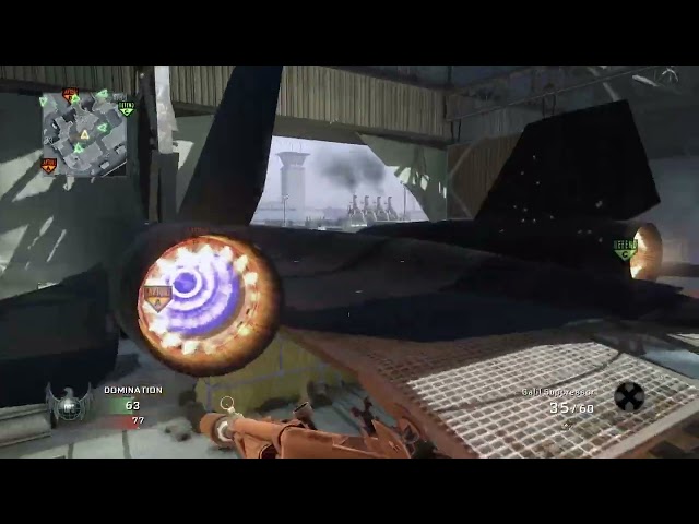 19-4 Gameplay On Hanger-18 Using The Galil - Black Ops 1 Port Gameplay