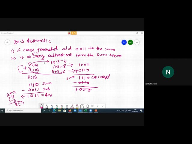 ex 3 code arithmetic 2020 09 17