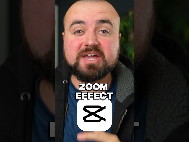 How To Do “Zoom Effect” [CapCut Tutorial]