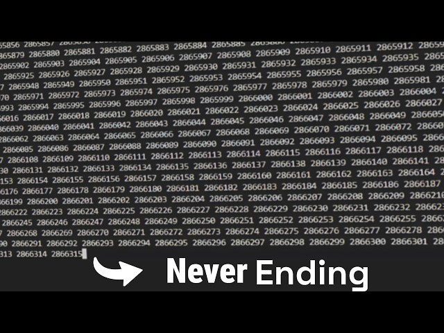This Python Code Will Run FOREVER! ♾️🐍 (Infinite Loop Tutorial)