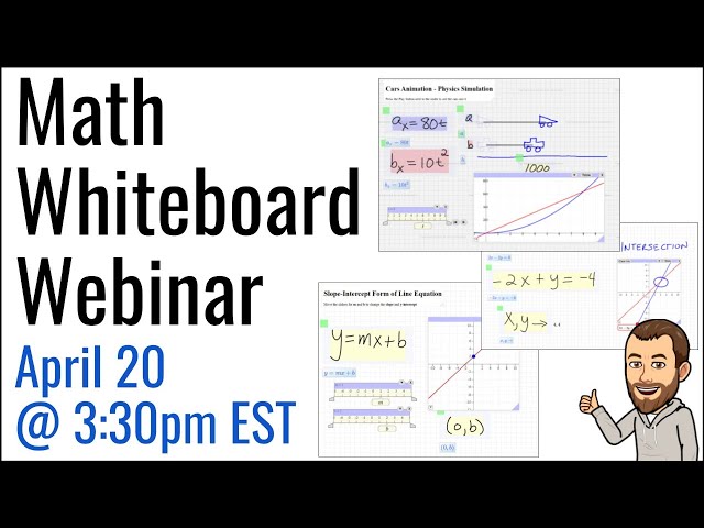 Math Whiteboard Webinar