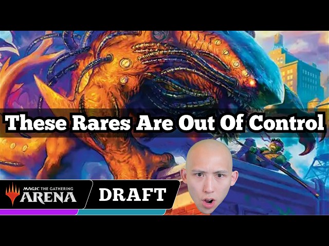 These Rares Are Out Of Control | Teenage Mutant Ninja Turtles Pick Two Draft | MTG Arena