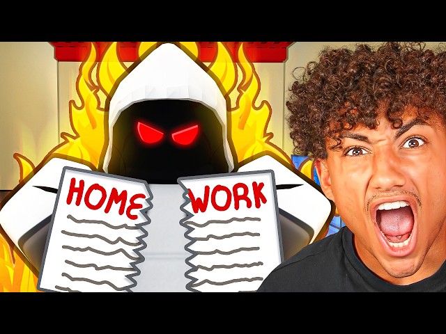 ROBLOX DESTROY YOUR HOMEWORK