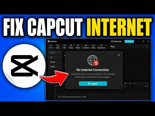 How To Fix Internet Error in CapCut