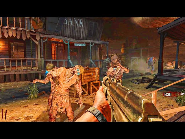 BLACK OPS 2 ZOMBIES: BURIED GAMEPLAY! (NO COMMENTARY)