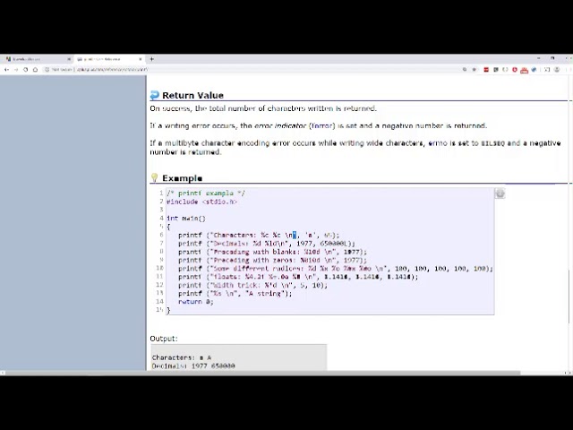 Basic C data types and Intro to Programming in C