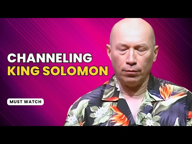 Bashar’s POWERFUL Channeling King Solomon (Channeled by Darryl Anka)