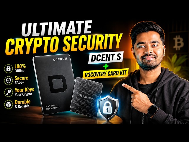 D'CENT S Cold Wallet Review : The Best Dual Card Crypto Hardware Wallet?