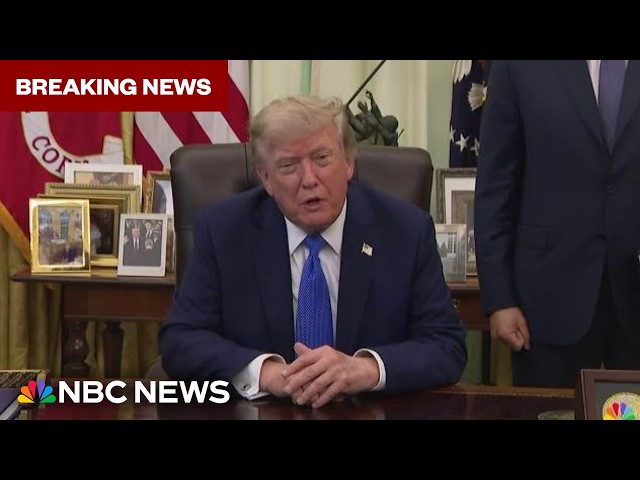BREAKING: Trump signs new executive orders seeking to restrict birthright citizenship
