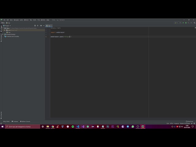Search a Location on Google Maps - PyCharm Python - Tutorial #33