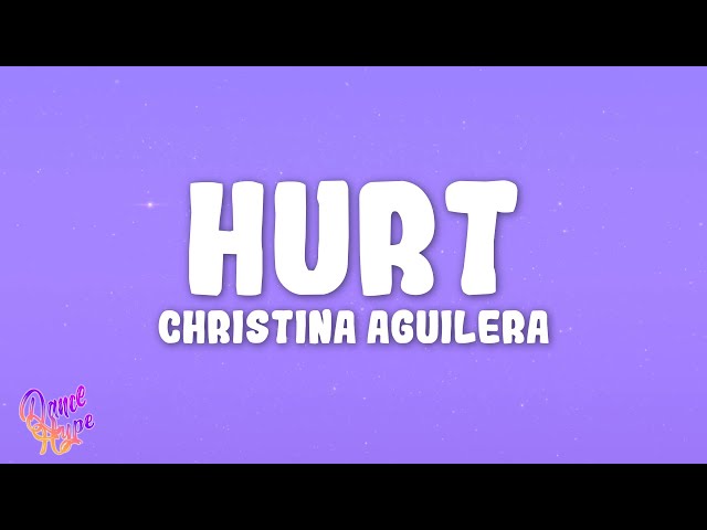 Christina Aguilera - Hurt