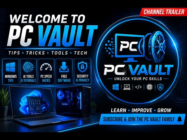 Welcome to PC Vault | Windows, AI & PC Tips
