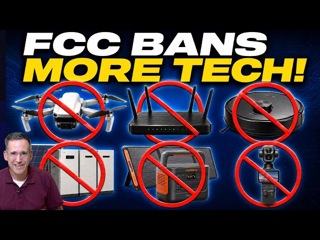 First Routers, Now the US Bans AC Battery Stations, Robot Vacuums and More