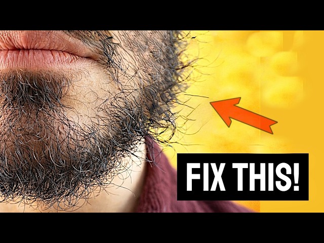 How to Fix Beard Flyaways (at home)