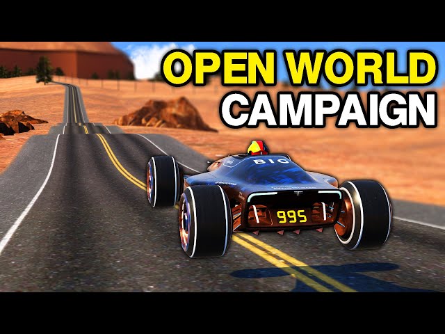 I discovered an Open World Trackmania Campaign!
