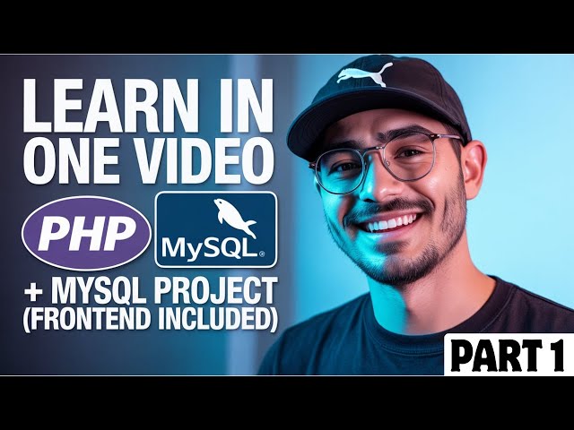 PHP Bootcamp | The Complete Programming Course with MYSQL (Part 1)
