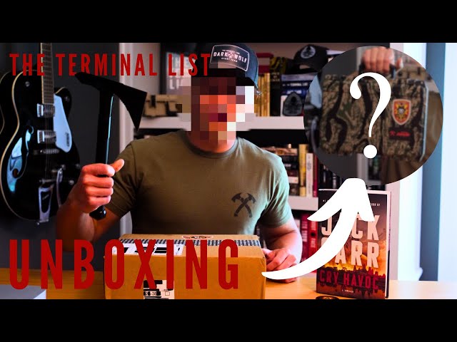 The Terminal List UNBOXING(Cry Havoc Publication Box)-Jack Carr’s Tom Reece Thriller