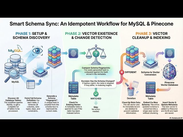 MySQL Schema Embeddings in Pinecone