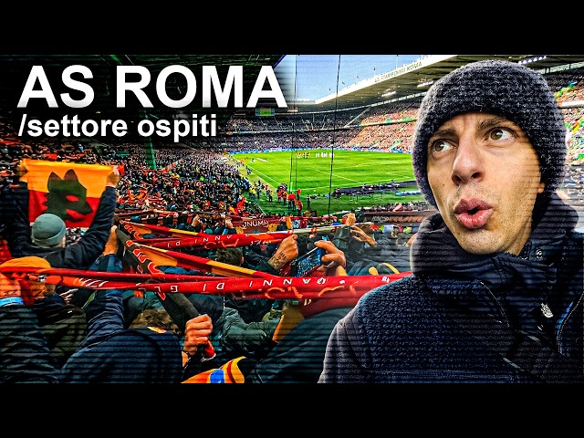 IN TRASFERTA CON LA TIFOSERIA DELLA ROMA