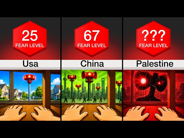 Comparison: Scariest Siren From Every Country