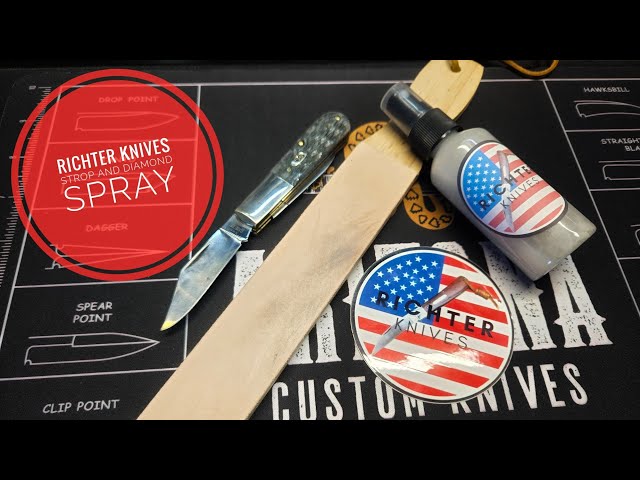Strop and Diamond Spray from @richterknives 