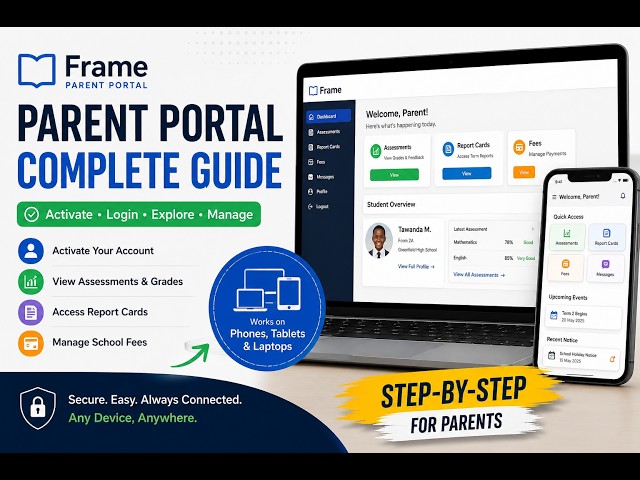 How to Activate & Use the Frame Parent Portal | Complete Parent Guide