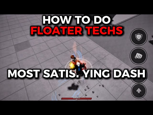 How to Do FLOATER TECHS: Tutorial || The Strongest Battlegrounds ||