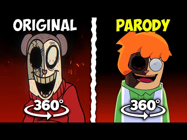 360º VR Fnf Twiddlefinger Original vs Parody Animation