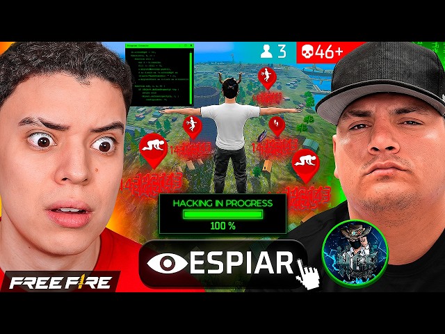 I SPIED ON HERMANOS GAMER, THE NORTH'S HACKER 🔥 IS HE THE BEST FREE FIRE PLAYER?