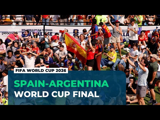Spain vs Argentina: Smoke hangs over historic World Cup final in New Jersey