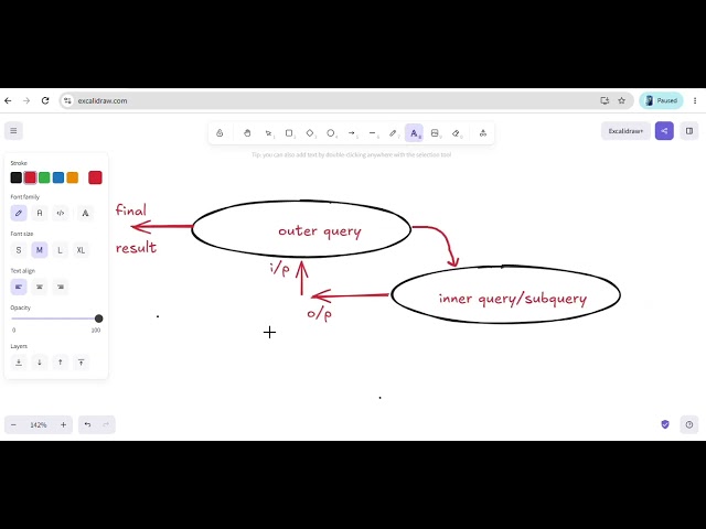 SQL subquery