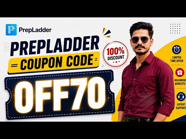 PrepLadder Coupon Code 2026 | Best Discount & Latest Offer