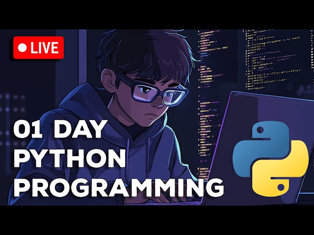 Python Coding LIVE 🧑‍💻 | Data Types, Math Functions | #python #coding #programming #[D001]