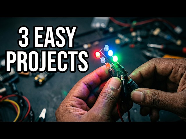 Top 3 electronic projects for beginners | amazing beginners friendly projects