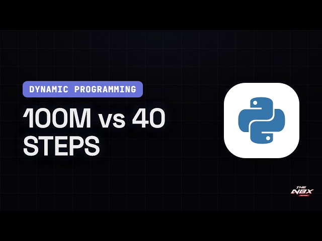 Dynamic Programming — Never Solve The Same Thing Twice