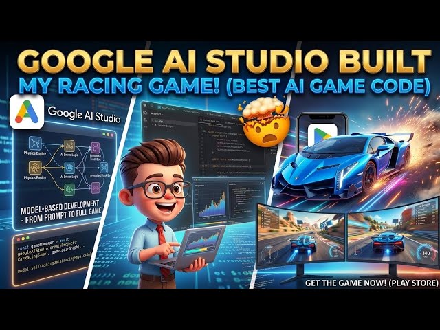 I Built a $25K Gaming App in 12 Minutes with Google AI Studio | App Development Full Course #gmaeai