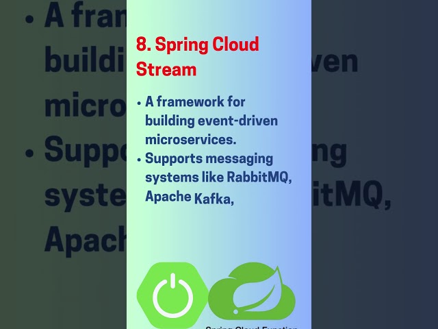 10 tools that spring cloud offer #shorts  #spring #java #new #tools