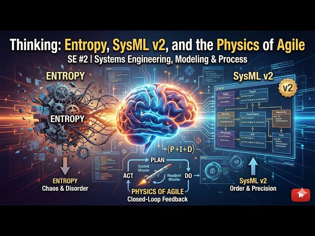 Systems Thinking: Entropy, SysML v2, and the Physics of Agile