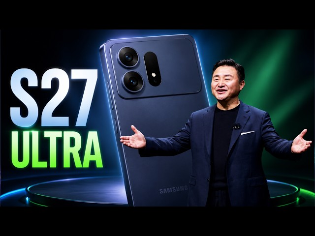 SAMSUNG Surprises with the REAL Galaxy S27 ULTRA Design!