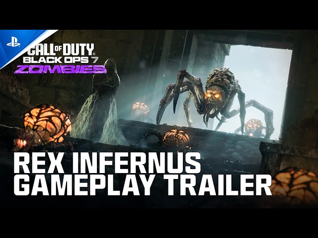 Call of Duty: Black Ops 7 - Rex Infernus Zombies Trailer | PS5 & PS4 Games