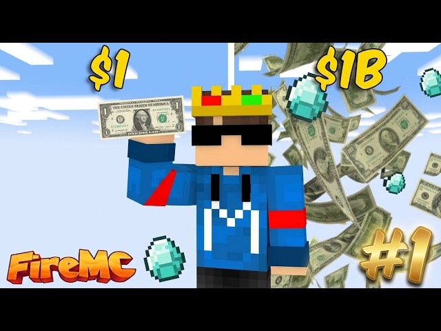 🏆 Can I Become the Richest Player in FireMC? 💰 | Day 1 @PSD1