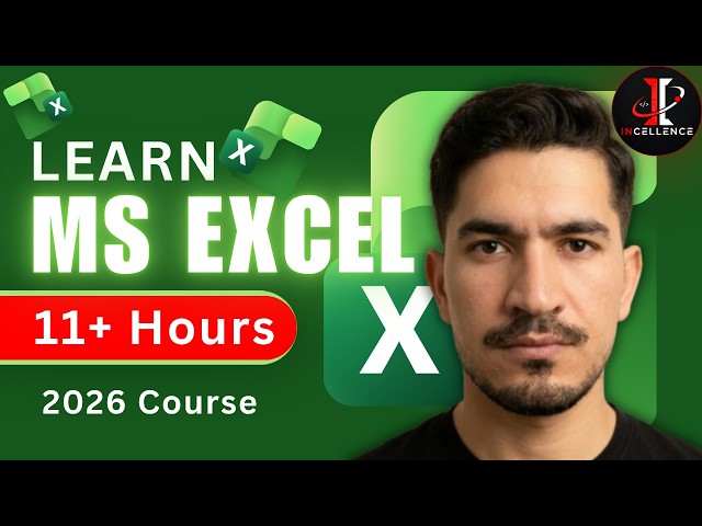 Excel Complete Tutorial For Beginners | Incellence