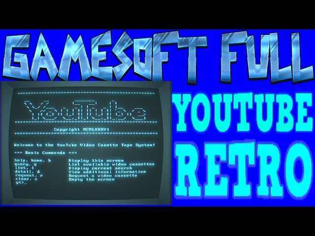 DESCARGAR YOUTUBE RETRO SIMULATOR | V 0.1.0