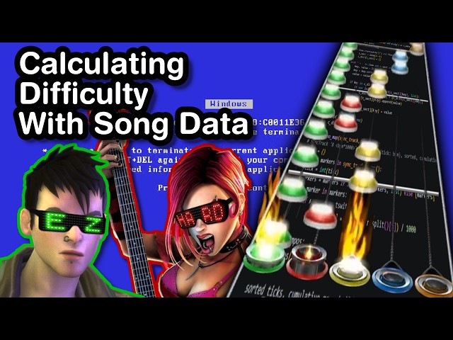 Recreating Guitar Hero's Secret Difficulty Formula