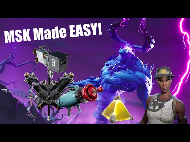 How to Beat MSK for the First Time – Beginner’s Step-by-Step Guide | Fortnite STW