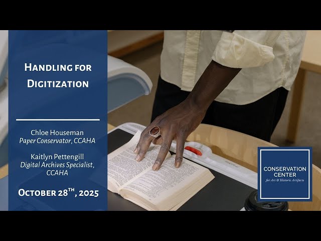 Handling for Digitization