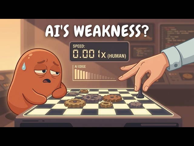 Slow the AI to Human Speed, and Its Edge Disappears