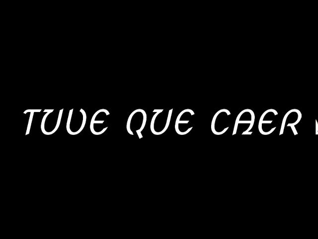 EL SEIS - TUVE QUE CAER (2020)