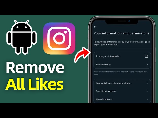 How To Delete And Remove All Likes On Instagram! Unlike all reels on instagram